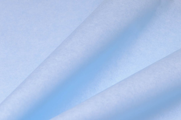 A53 Blumenseidenpapier "Ice-Blue" 50 cm / 75 cm