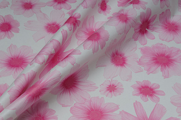 59681 Blumenseidenpapier "Cosmea" pink-rosa 50 cm / 75 cm