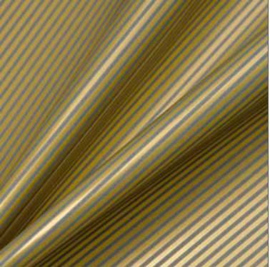 91822 Geschenkpapier "Ligne d Òr" cosy moos - gold 50 cm